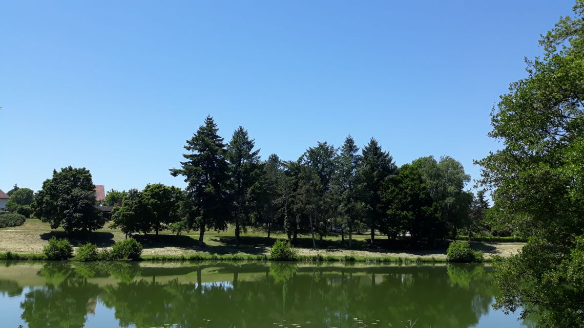 Lac de Rioz en juin 2021