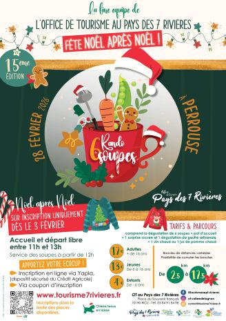 Randonnée des 6 soupes 2026 à Perrouse