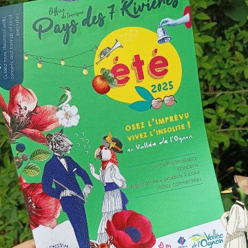 Brochure estivale 2025, animations au pays des 7 Rivières