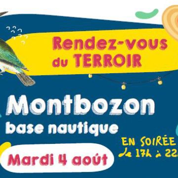 Rendez-vous du terroir à la base nautique de Montbozon