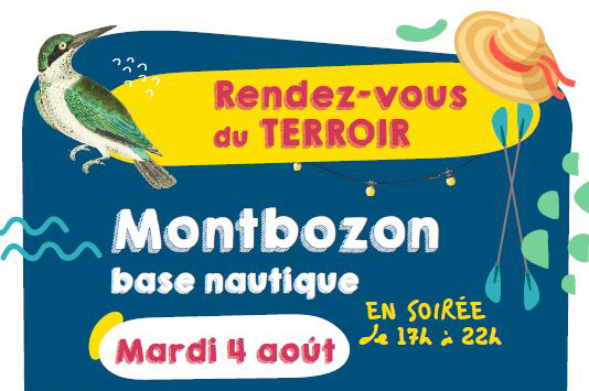 Rendez-vous du terroir à la base nautique de Montbozon