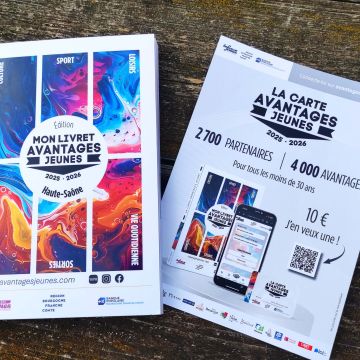 Vente de cartes Avantages jeunes à l'office de tourisme