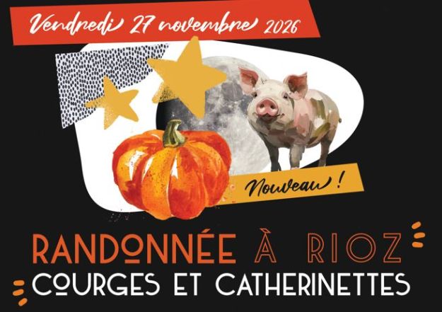Randonnée Courges et Catherinettes à Rioz