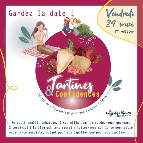 Tartines & Confidences le 28 mai !
