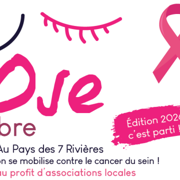 Octobre Rose, au Pays des 7 Rivières, le programme d'actions par ici !