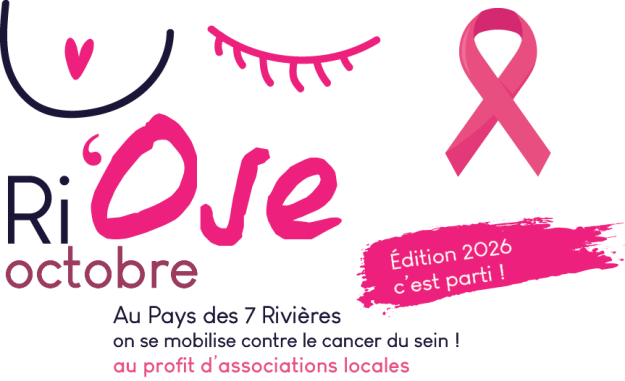 Octobre Rose, au Pays des 7 Rivières, le programme d'actions par ici !